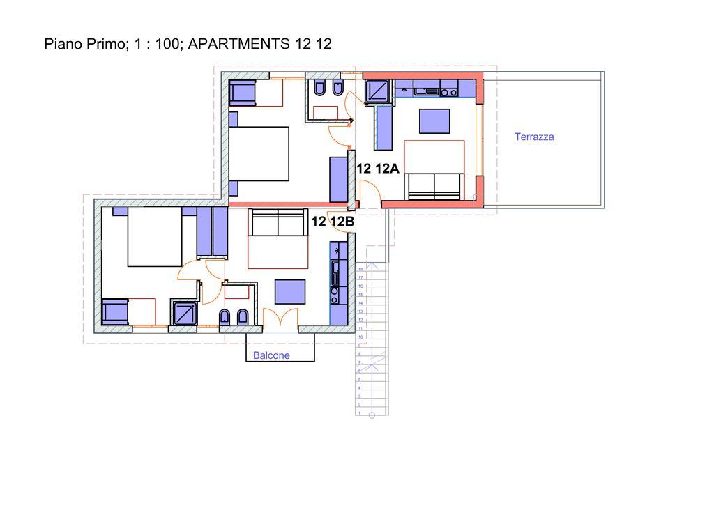Apartments Mimose 巴德希 外观 照片